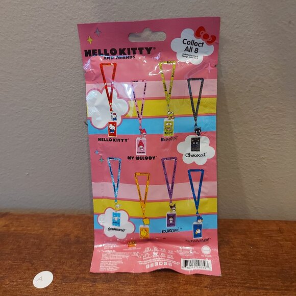 Sanrio Hello kitty And Friends Lanyard With Charm Card Blind Bag - Picture 2 of 4
